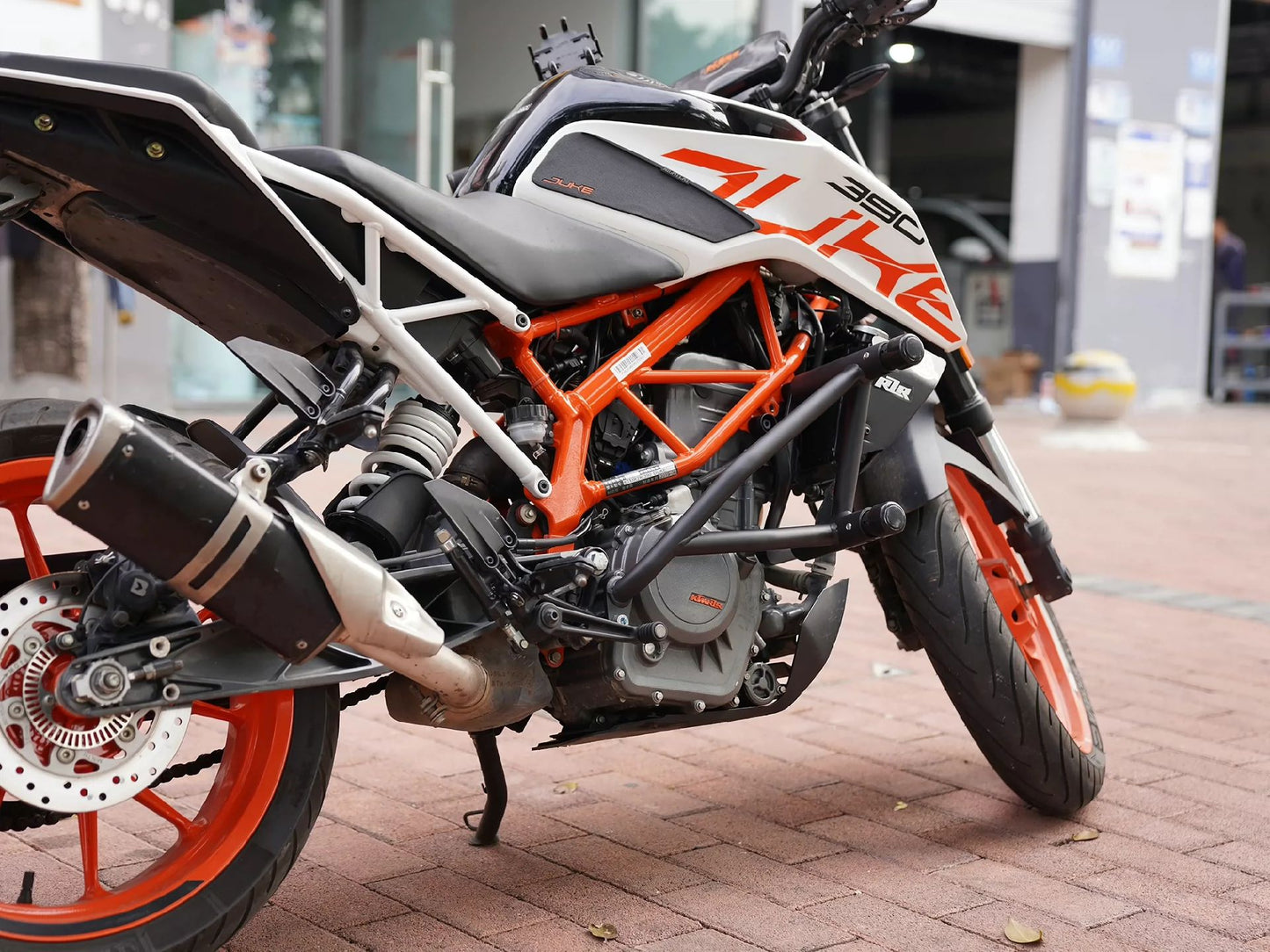 DUKE KTM 390/250 Crash Bars Engine Cover Guard Set