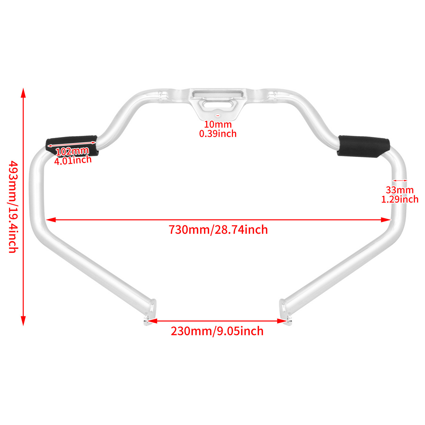 Motorcycle Engine protection Guard bar Set for Harley