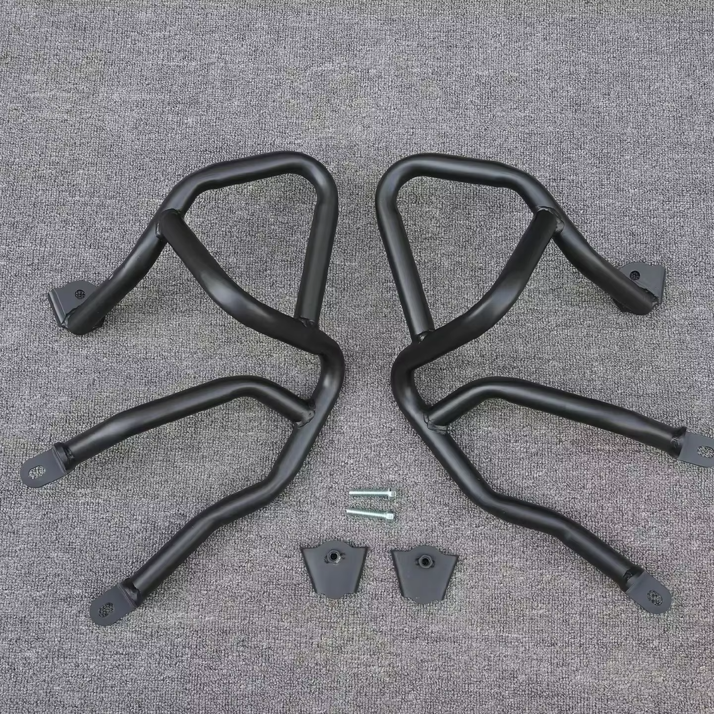 CFMOTO 250SR Crash Bars Carbon Steel Motorcycle Engine Cover Guard Set
