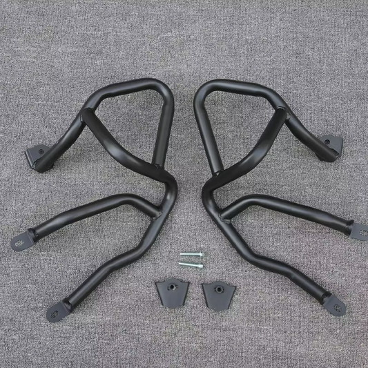 CFMOTO 250SR Crash Bars Carbon Steel Motorcycle Engine Cover Guard Set