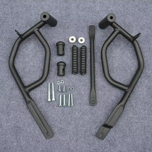Benelli Leoncino 250 Crash Bars Carbon Steel Motorcycle Engine Cover Guard Set