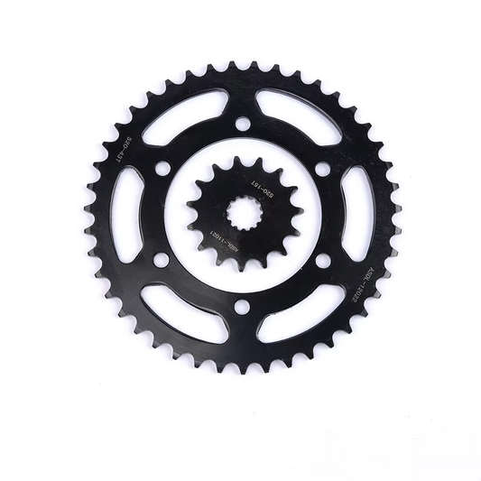 43 Teeth Chain Front Rear Sprockets Set for Yamaha