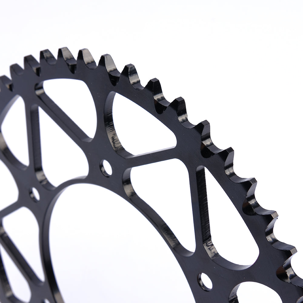 52 Teeth Custom CNC Machined Motorcycle Rear Chain Sprockets