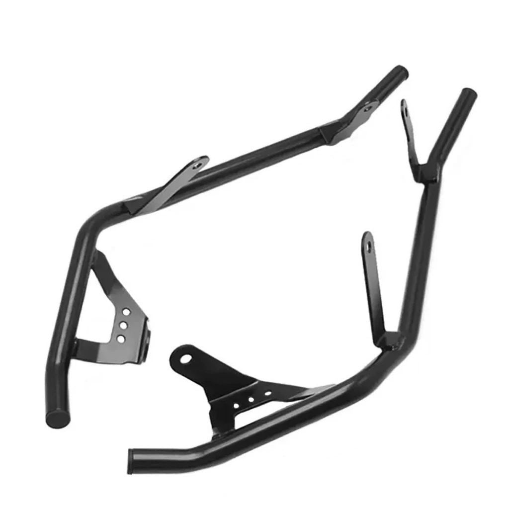 HONDA ADV350 2022-2024 Carbon Steel Crash Bars Engine Cover Guard Set