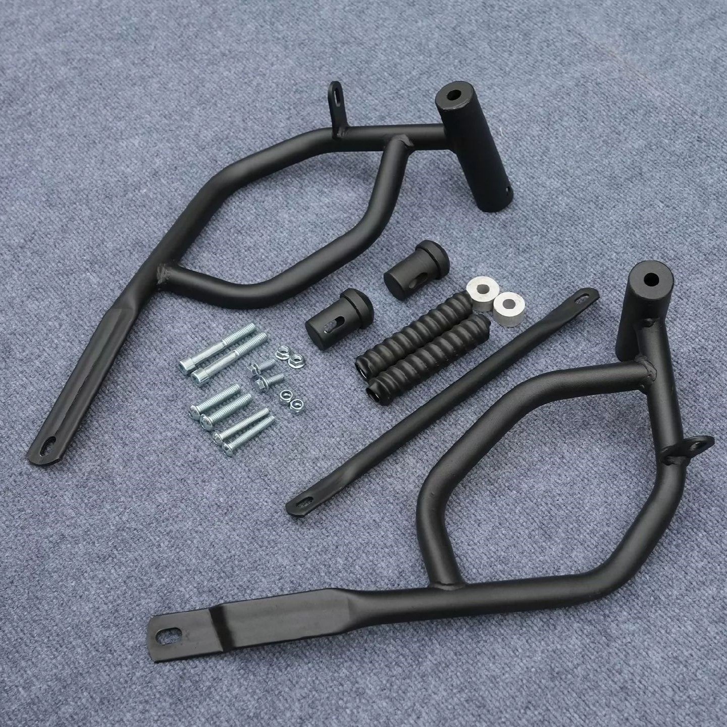 Benelli Leoncino 250 Crash Bars Carbon Steel Motorcycle Engine Cover Guard Set