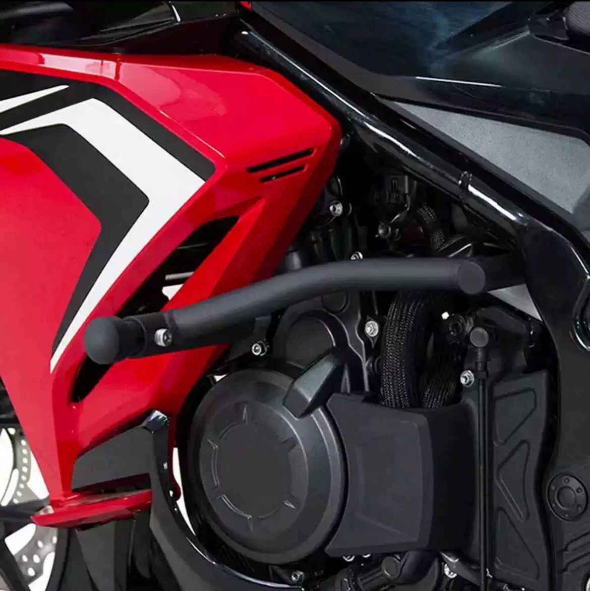 CBR400R 2019-2024 Crash Guard Bars Engine Cover Set Protector Bumper