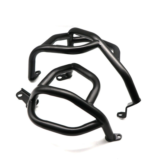 HONDA CB650R 2019-2021 Carbon Steel Crash Bars Engine Cover Guard Set