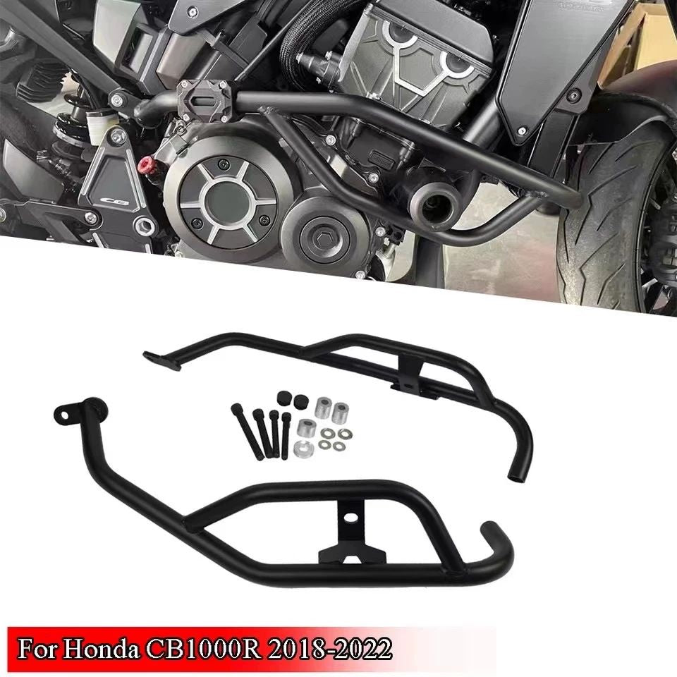 CB1000R 2018-2022 Crash Bars Carbon Steel Engine Cover Guard Set