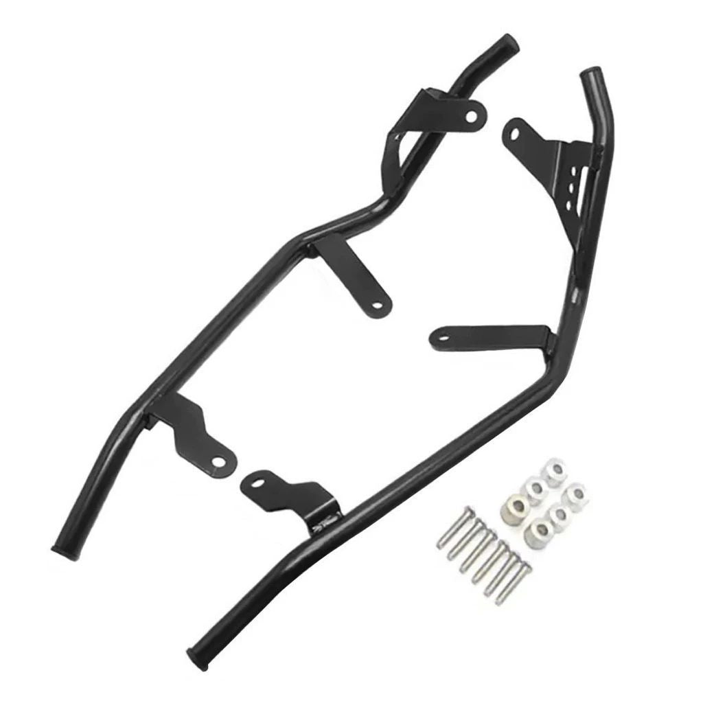 HONDA ADV350 2022-2024 Carbon Steel Crash Bars Engine Cover Guard Set