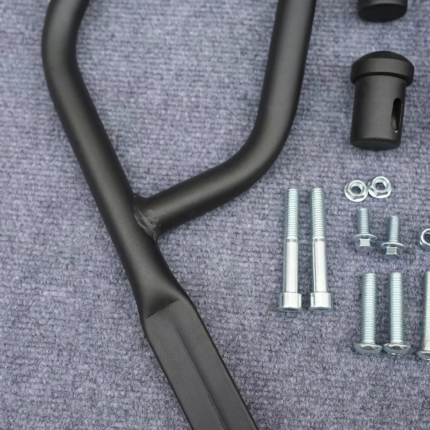 Benelli Leoncino 250 Crash Bars Carbon Steel Motorcycle Engine Cover Guard Set