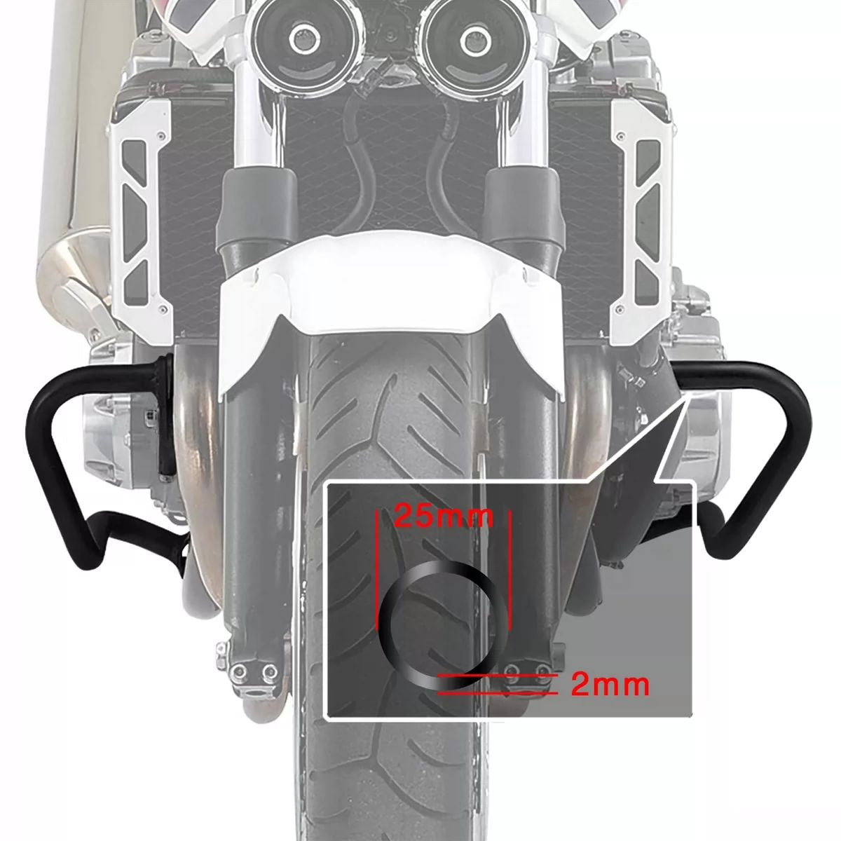 CB1300SF 2003-2021/ CB1300SB 2005-2021 Crash Guard Bars Engine Cover Set