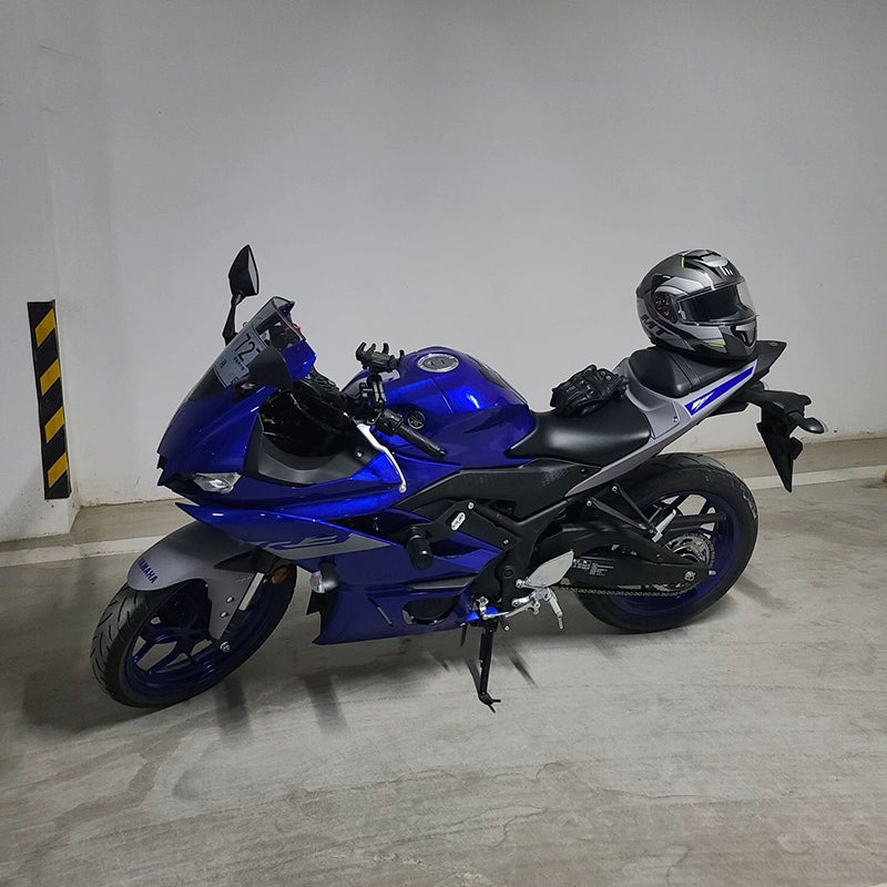 YAMAHA YZF-R3 Crash Bobbins Carbon Steel Crash Bar