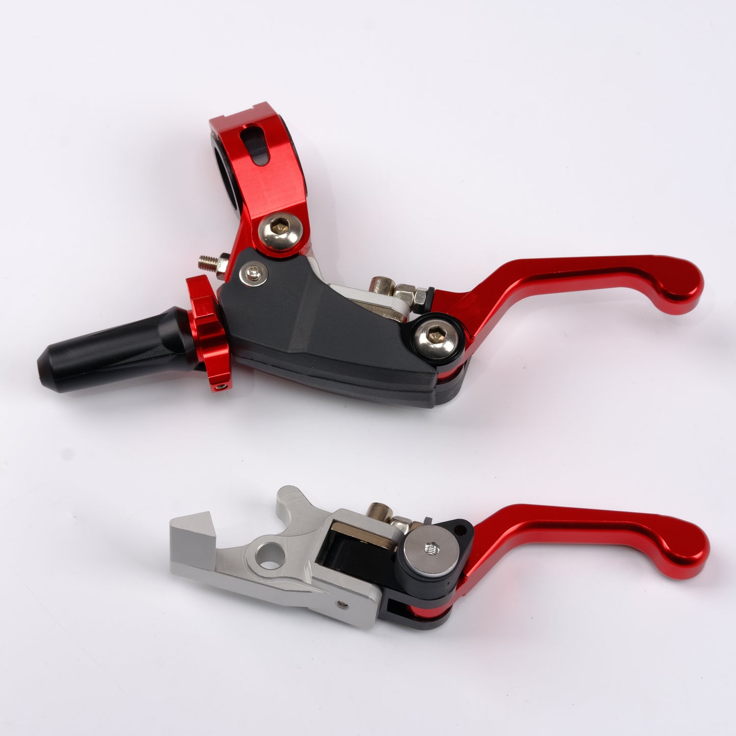 2-Finger Adjustable Brake & Clutch Levers for Universal Off-Road Motorcycle