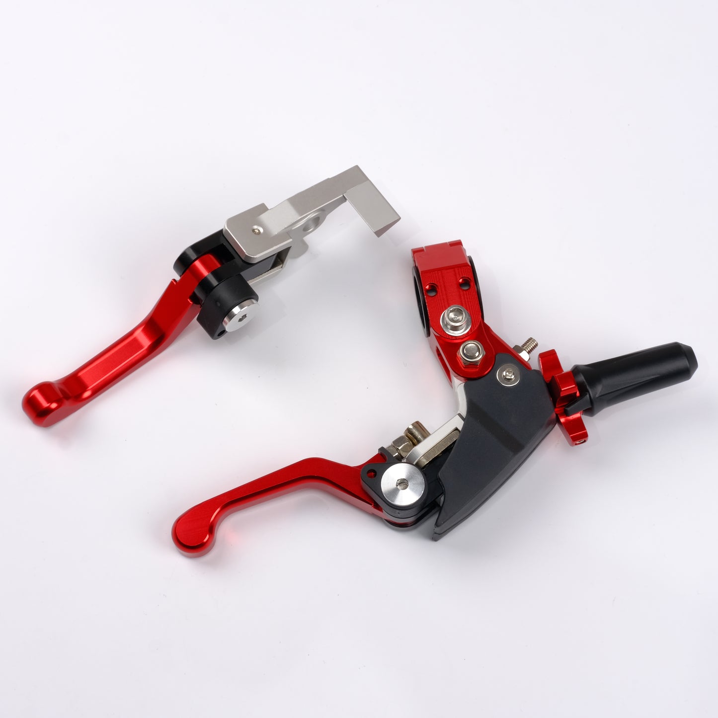 2-Finger Adjustable Brake & Clutch Levers for Universal Off-Road Motorcycle